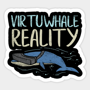 Virtuwhale Reality Sticker